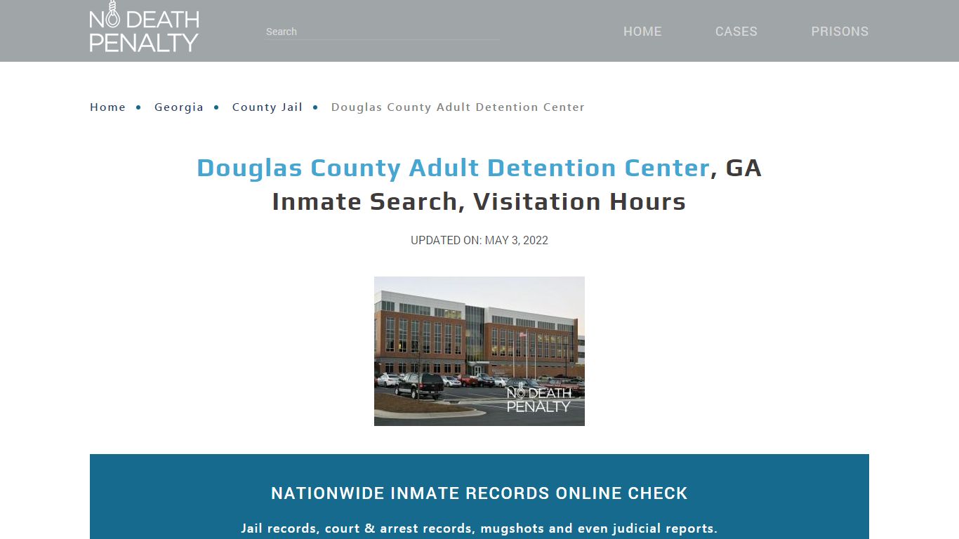 Douglas County Adult Detention Center, GA Inmate Search ...